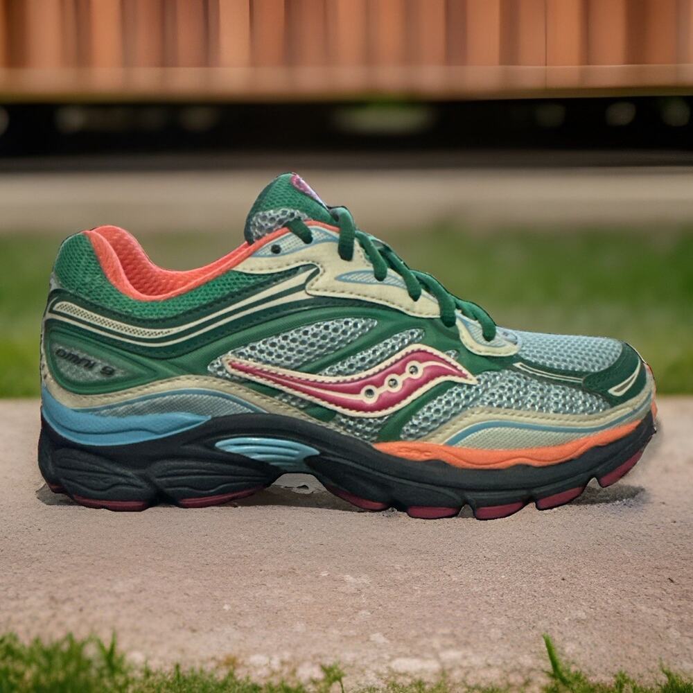 New Women's Size 6 Saucony Progrid Omni 9 Multicolor Running Shoes S61037-3